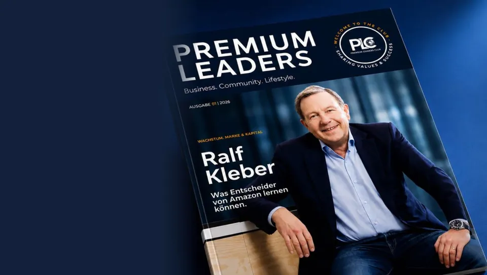 Premium Leaders Magazin, Ausgabe 01/2026, Cover mit Ralf Kleber